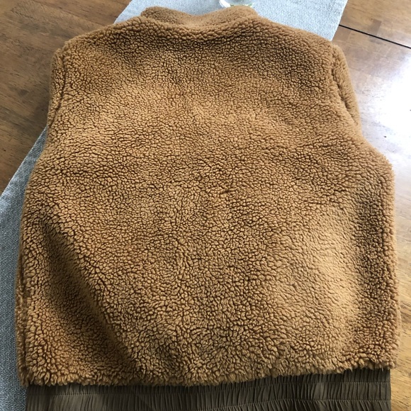 NEW Zyia Camel Sierra Fleece Sherpa Reversible Jacket - Picture 4 of 6